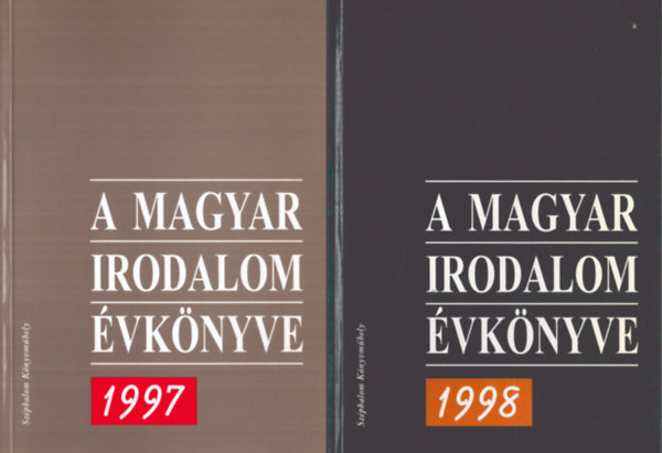 Buda Attila  (szerk.) - A magyar irodalom vknyve 1997 s 1998 (2 db)