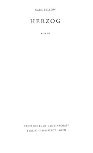 Saul Bellow - Herzog ( n�met reg�ny )