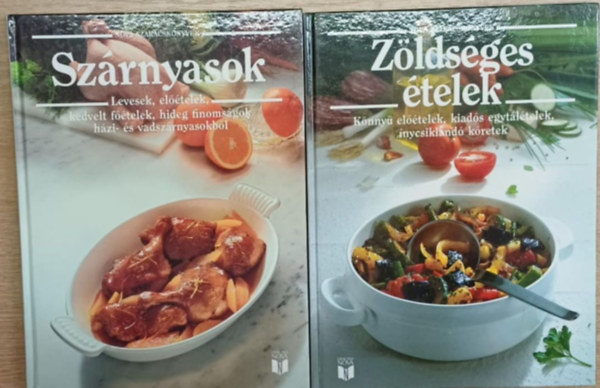 2 db a Nova Szak�csk�nyvek sorozatb�l: Z�lds�ges �telek - Sz�rnyasok