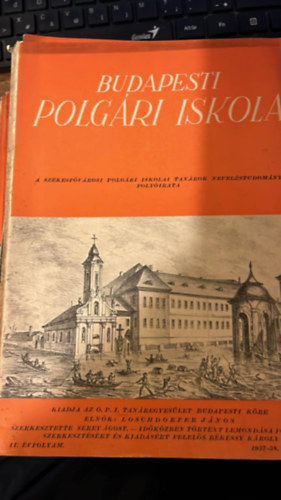 Budapesti polgári iskola 8 db