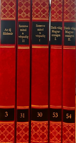 J�kai M�r - J�kai M�r munk�i - gy�jtem�nyes d�szkiad�s (3, 30, 31, 53, 54)