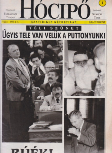 Selmeczi Tibor Farkashzy Tivadar - Hcip 1996/1-26. (teljes vfolyam, lapszmonknt)