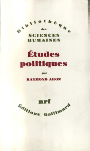 Raymond Aron - �tudes politiques