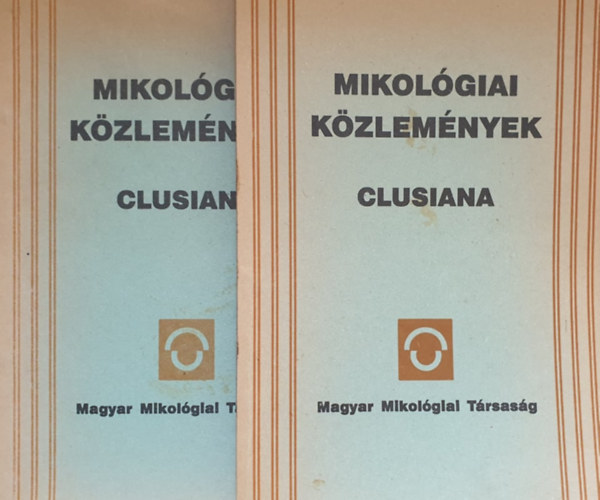 Mikol�giai K�zlem�nyek - Clusiana 1993/1-2. + 3.