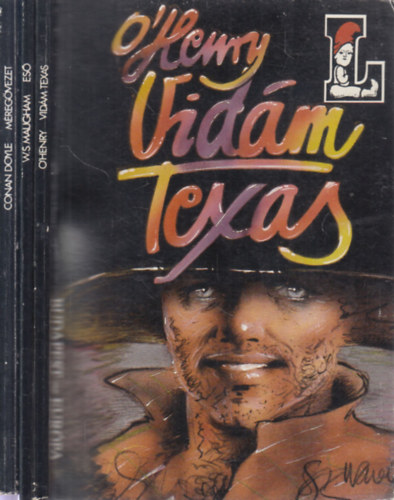 William Somerset Maugham, Arthur Conan Doyle O'Henry - 3 db. Liliput könyvek (Vidám Texas + Eső + Méregövezet)