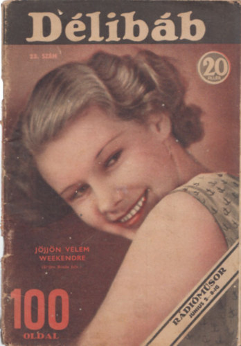 Tolnai Sndor (szerk.) - Dlibb 1935. jnius 1. (23. szm) (sznhzi hetilap)