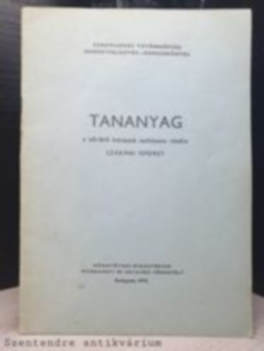 Muszka Katalin - Tananyag a ni-frfi fodrszok tanfolyama rszre (SZAKMAI ISMERET)