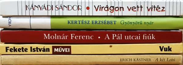 Kertsz Erzsbet, Molnr Ferenc, Fekete Istvn, Erich Kstner Knydi Sndor - Ifjsgi knyvcsomag