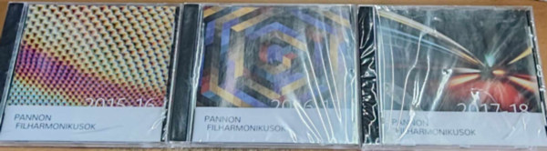 Pannon Filharmonikusok - 3 CD Pannon Filharmonikusok: 2015-16 + 2016-17 + 2017-18