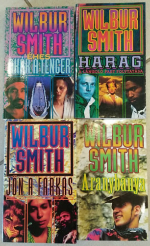 4 db-os K�NYVMENT� AJ�NLAT, W. Smith m�, kaland: Aranyb�nya+ J�n a farkas+ Harag+ �hes, ak�r a tenger