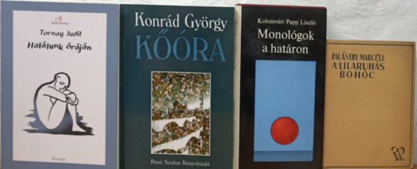 Tornay Judit, Kolozsvári Papp László, Palásthy Marcell Konrád György - Magyar kortárs könyvcsomag