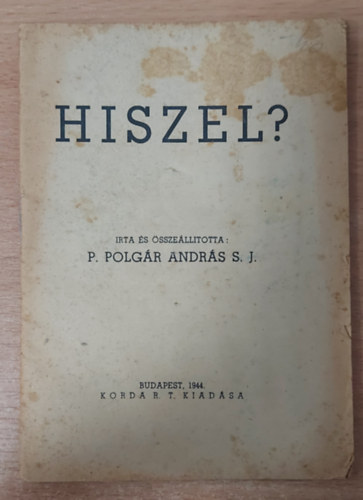 Polg�r Andr�s - Hiszel?