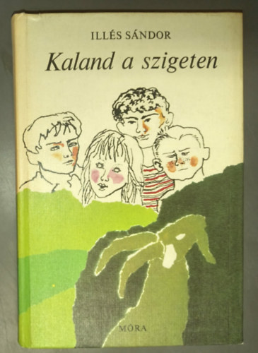 Majt�nyi Zolt�n  Ill�s S�ndor (szerk.), M�sz�ros M�rta (ill.) - Kaland a szigeten - Illusztr�lt kiad�s M�sz�ros M�rta rajzaival