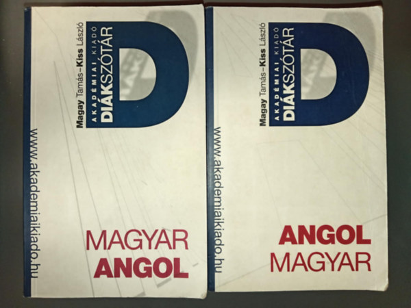 Kiss Lszl Magay Tams - Magyar - Angol / Angol - Magyar Diksztr (Akadmiai)
