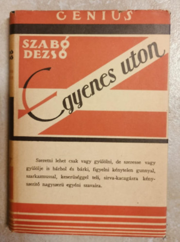 Szab Dezs - Egyenes ton (Szab Dezs mvei)