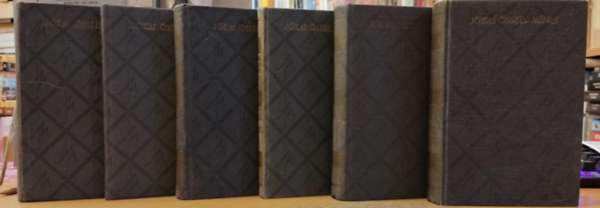 Jókai Mór - 6 db Jókai Mór: A kétszarvú ember + Az új földesúr + Nincsen ördög + Mire megvénülünk + Rab Ráby + Török világ Magyarországon