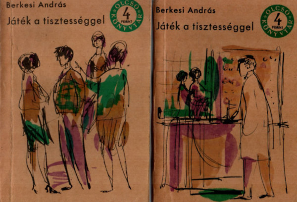 Berkesi Andr�s - J�t�k a tisztess�ggel I-II. (olcs� k�nyvt�r)
