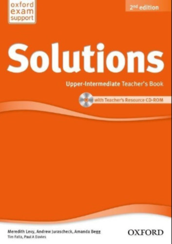 Anita Omelanczuk, Tim Falla, Paul A. Davies Caroline Krantz - Solutions Upper-Intermediate Teacher's Book