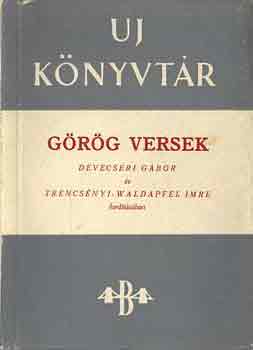 Devecseri-Trencsnyi-Waldapfel - Grg versek