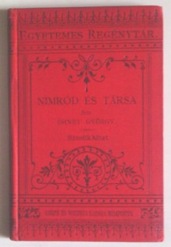 Gyrgy  Ohnet (Georges) - Nimrd s trsa II. ktet