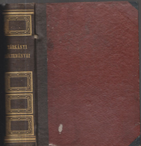 Toldy Ferencz - T�rk�nyi B. J. k�ltem�nyei