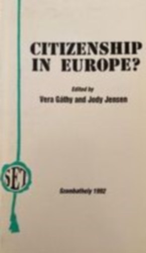 Jody G�ti Vera; Jensen - Citizenship in Europe