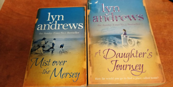 Lyn Andrews - 2 db Lyn Andrews könyv angolul:Mist over the Mersey,A Daughter's Journey