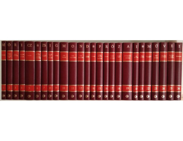 Móricz Zsigmond - Móricz Zsigmond prózai művei sorozat 1-26. kötet (16. kötet hiányzik)