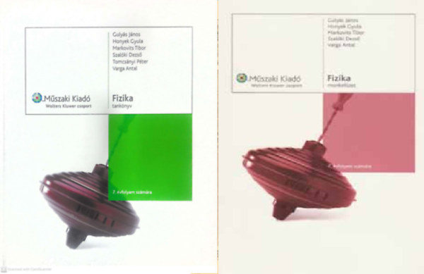 Gulys-Honyek-Markovits-Szalki-Tomcsnyi-Varga Honyek Gyula Gulys Jnos - Fizika tanknyv 7. osztlyosoknak (MK-0702101 ) + Fizika 7. - Munkafzet  ( MK-0702201) ( 2 ktet )