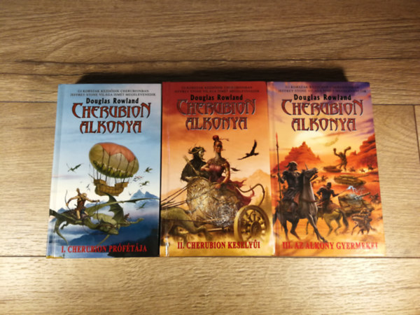 Douglas Rowland - Cherubion alkonya I-III.(Cherubion prófétája + Cherubion keselyűi + Az alkony gyermekei)