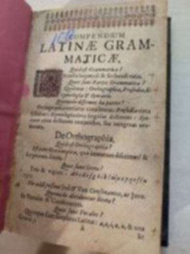 Compendum Latinae Grammatice