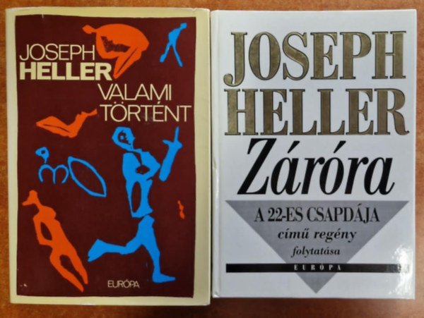 Joseph Heller - 2db Heller knyv: Valami trtnt ,Zrra