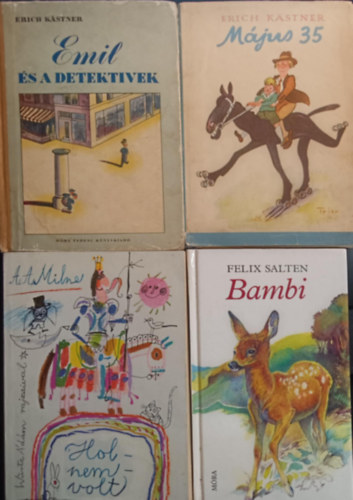 Felix Salten, A. A. Milne Erich Kstner - Klasszikus ifjsgi knyvcsomag