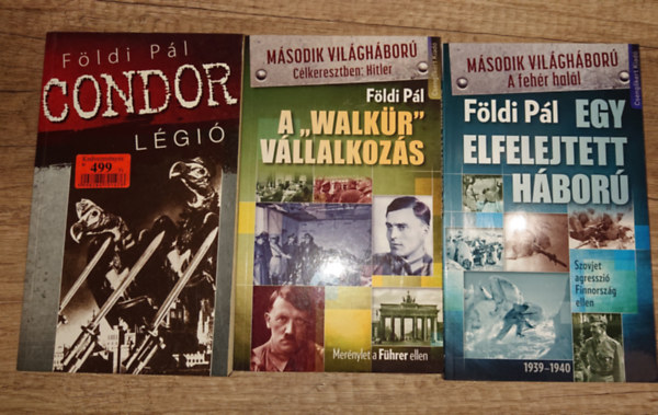 F�ldi P�l - 3 k�nyv F�ldi P�lt�l: Condor l�gi�, A "Walk�r" v�llalkoz�s, Egy elfelejtett h�bor�