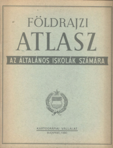 Fldrajzi atlasz az ltalnos iskolk szmra