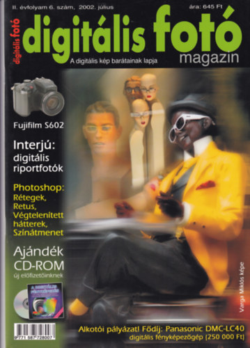 Digitlis fot magazin II.vfolyam 6. szm., 2002. jlius