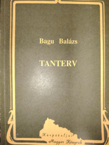 Bagu Bal�zs - Tanterv
