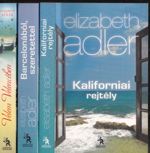 Elizabeth Adler - 3 db. romantikus: Kaliforniai rejt�ly + Barcelon�b�l, szeretettel + Velem Velenc�ben