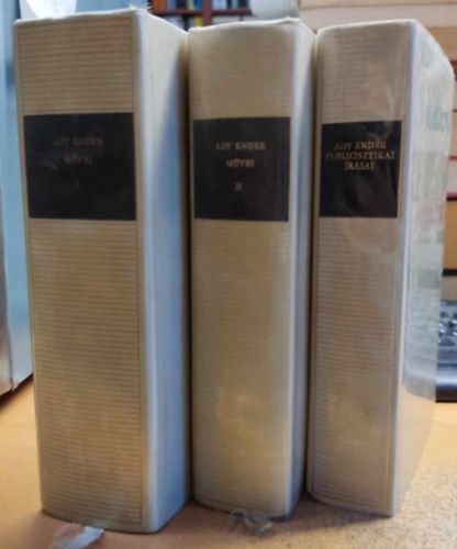 Ady Endre - 3 db Ady Endre m�vei I-II. + Ady Endre publicisztikai �r�sai