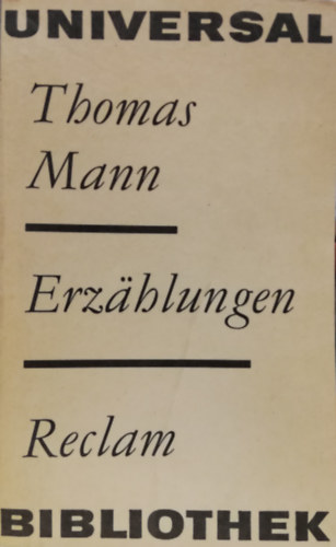 Thomas Mann - Erzhlungen