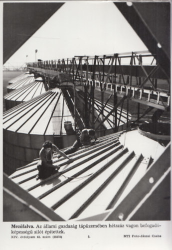 MTI eredeti fot�: Mez�falva - sil��p�t�s (23x18 cm)