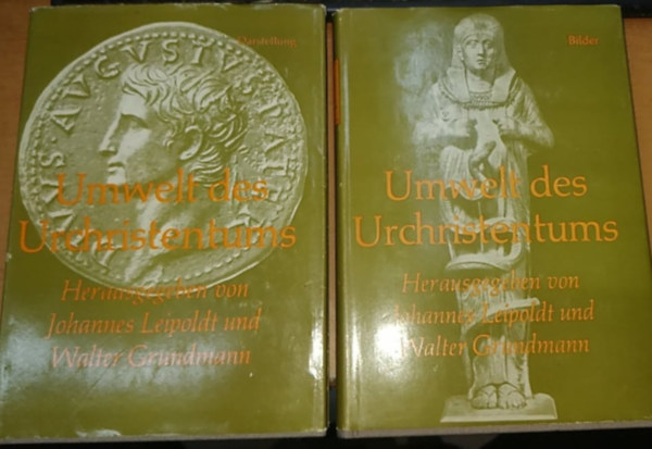 Johannes Leipoldt - Walter Grundmann  (herausgegeben) - Umwelt des Urchristentums I. + III. (2 ktet, a msodik hinyzik!)
