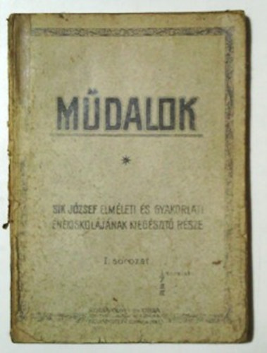 Szabados Bla - Mdalok I. sorozat - Beethoven, Giordani, Handel, Jensen, Lwe, Mozart, Schubert s Schumann (Sk Jzsef...)
