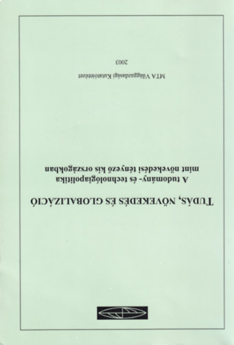 Tud�s, n�veked�s �s globaliz�ci�