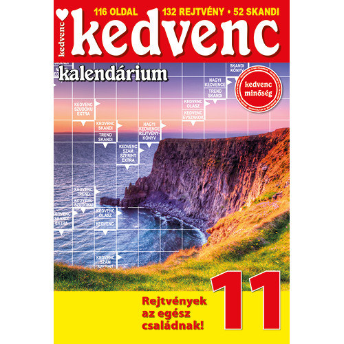 Kedvenc Kalendárium 2025/11
