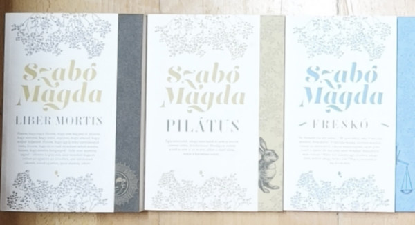 Szabó Magda - 3db Szabó Magda mű - Pilátus, Liber mortis, Freskó