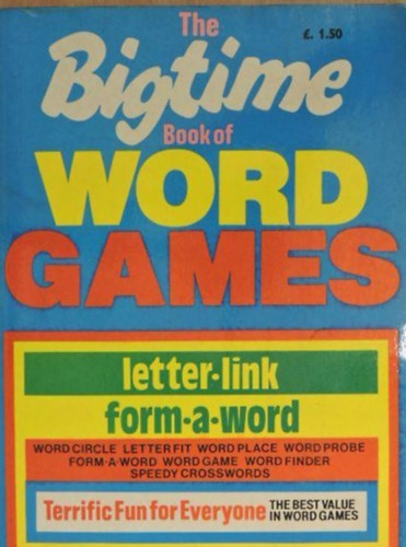 The bigtime book of WORD GAMES letter-link form-a-word