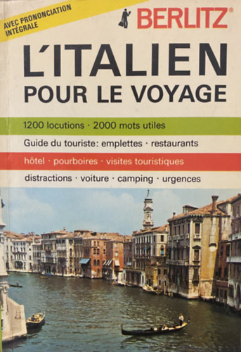 L'italien por le voyage