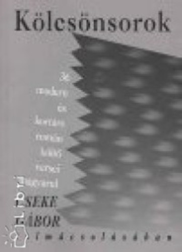 Cseke Gbor - Klcsnsorok