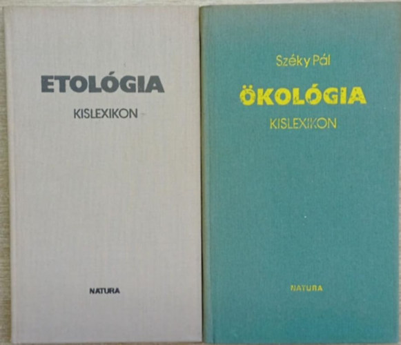 Czakó József Székely Pál - Etológia kislexikon + Ökológia kislexikon (2 mű)